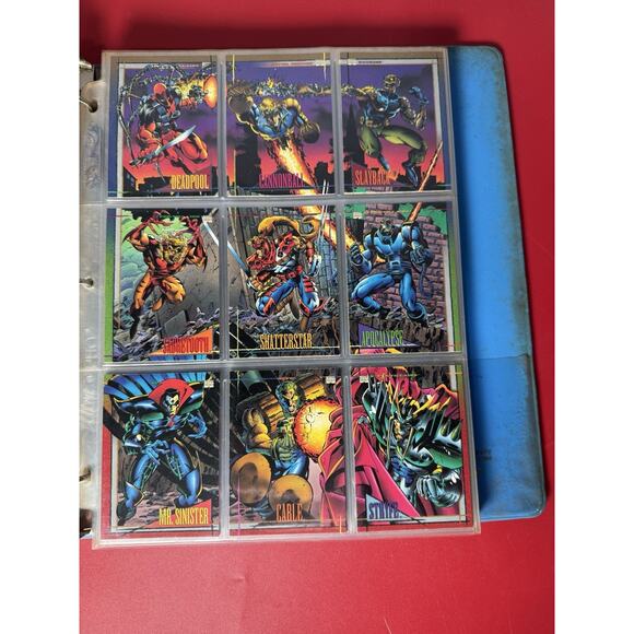 Vintage 1993 Marvel Comics Super Heroes Trading Cards 178 cards - Picture 5 of 16